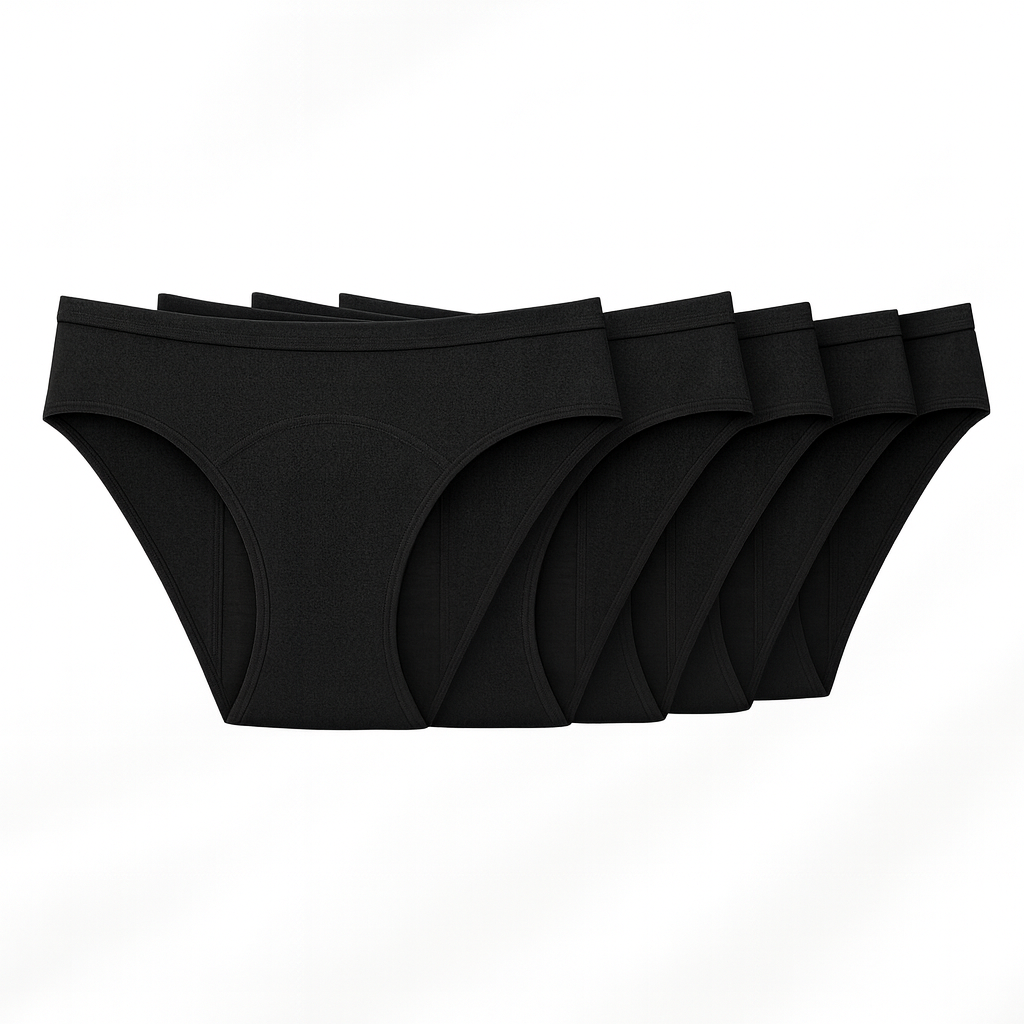 Bikinis anti-fuites emblématiques ÉVA (paquet de 5)