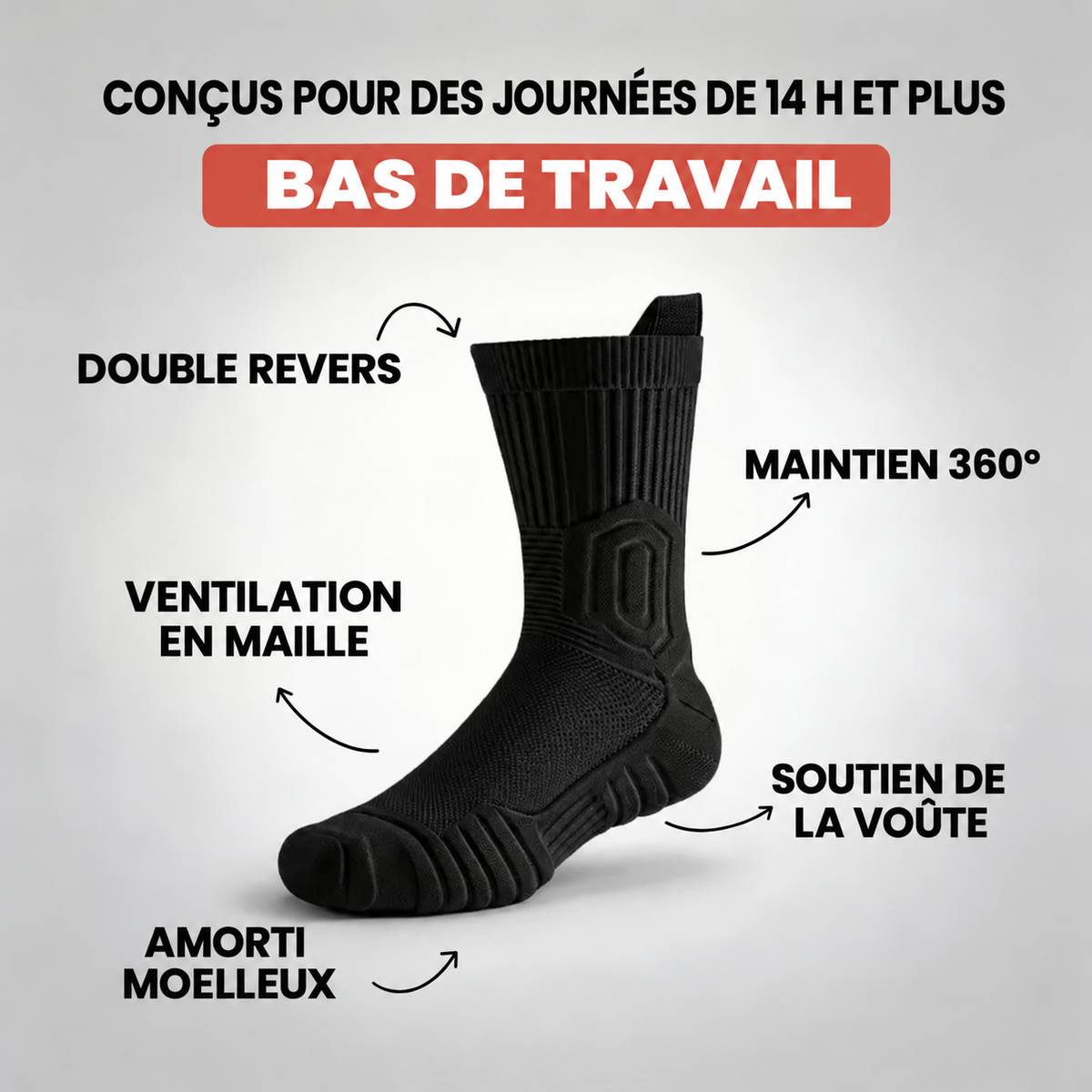 Bas de travail FORTIK