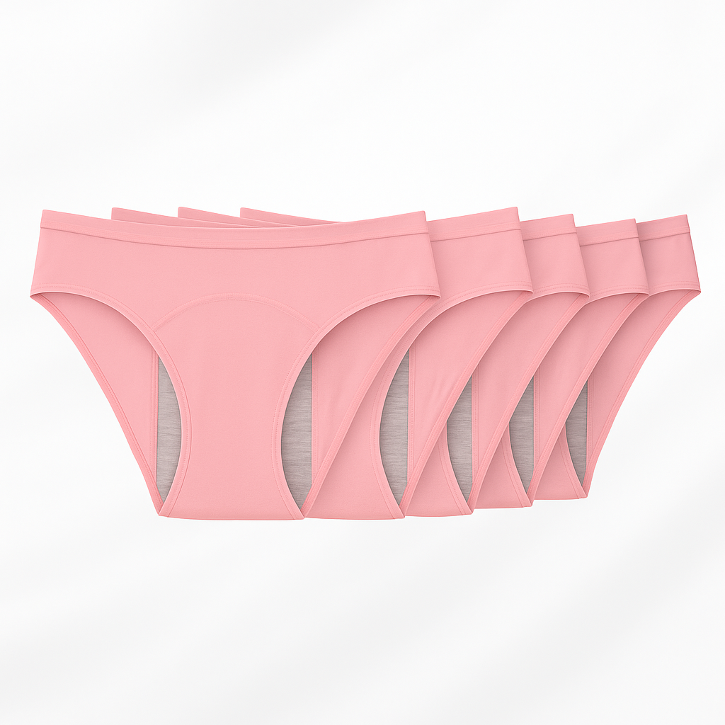 Bikinis anti-fuites emblématiques ÉVA (paquet de 5)