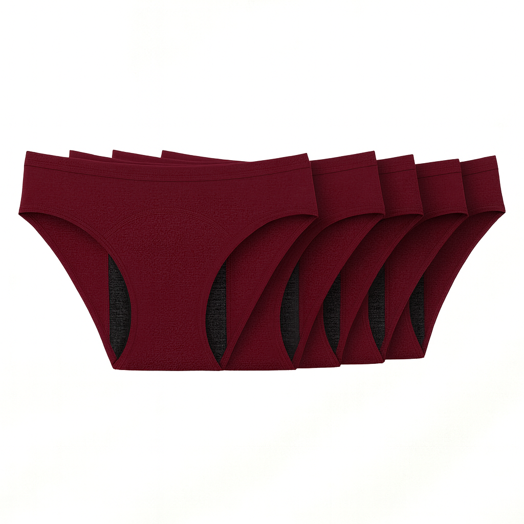 Bikinis anti-fuites emblématiques ÉVA (paquet de 5)
