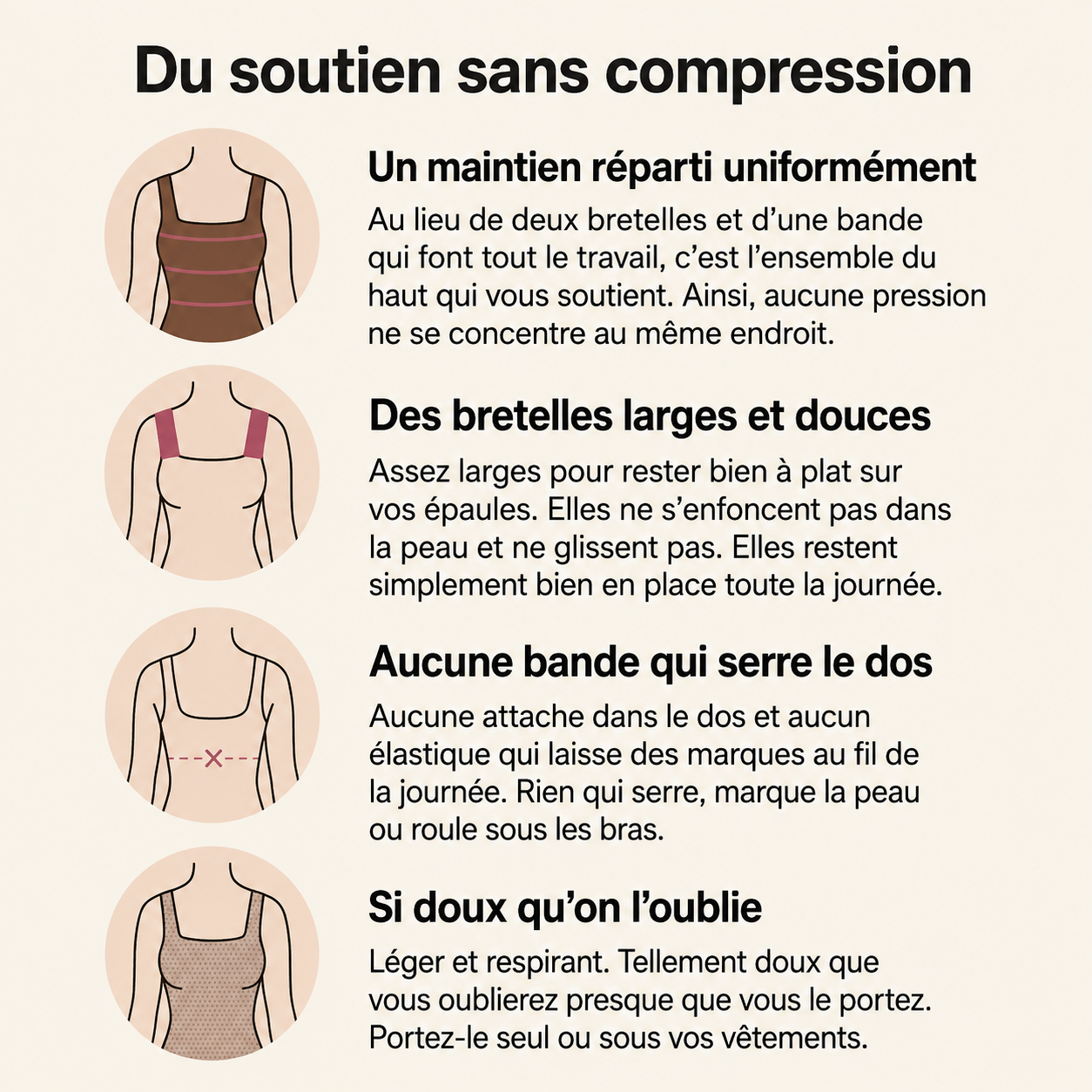 ÉVA – Débardeur Brassière Signature