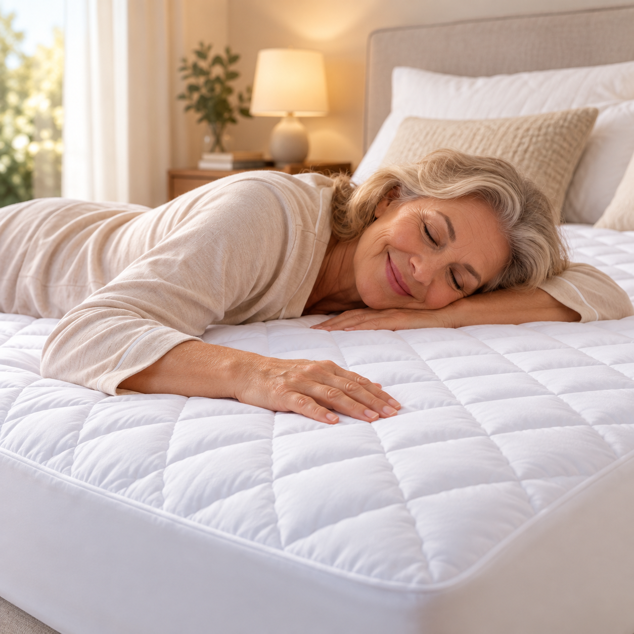 Protège-matelas anti-fuites Sérénité Éva™