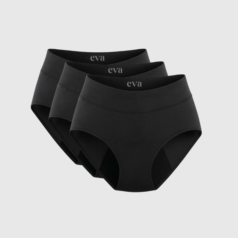 Culottes anti-fuites Signature d’Éva (paquet de 3)