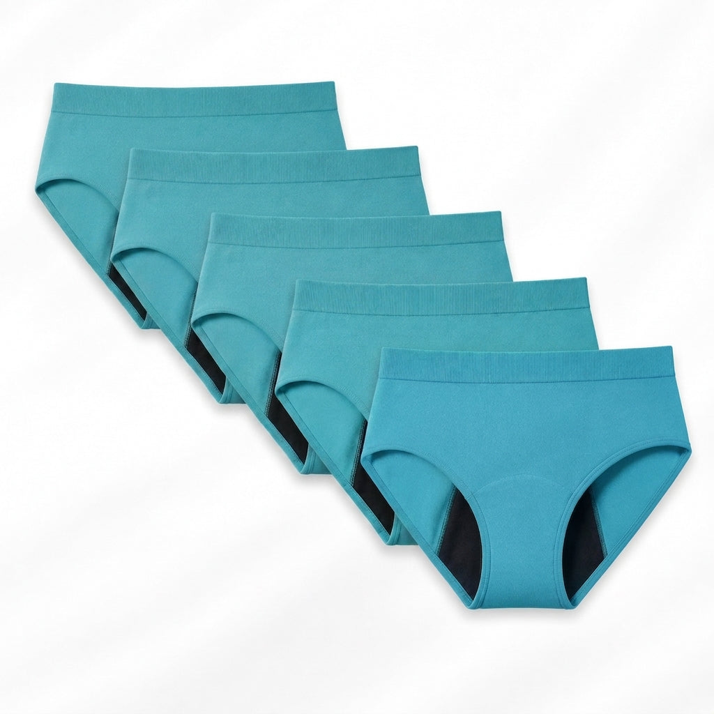 Culottes anti-fuites en bambou de ÉVA (paquet de 5)