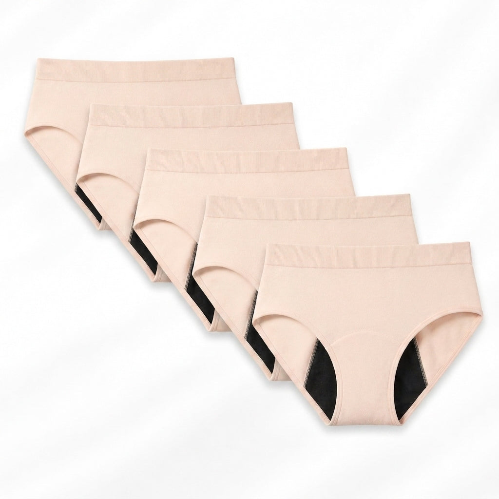 Culottes anti-fuites en bambou de ÉVA (paquet de 5)