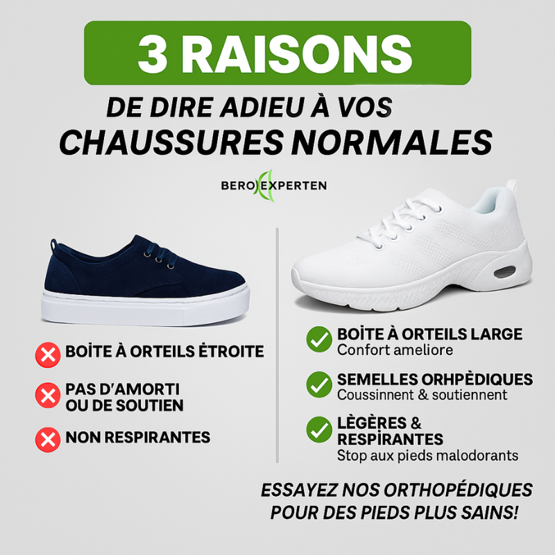OrthoCare – Chaussures ergonomiques anti-douleur